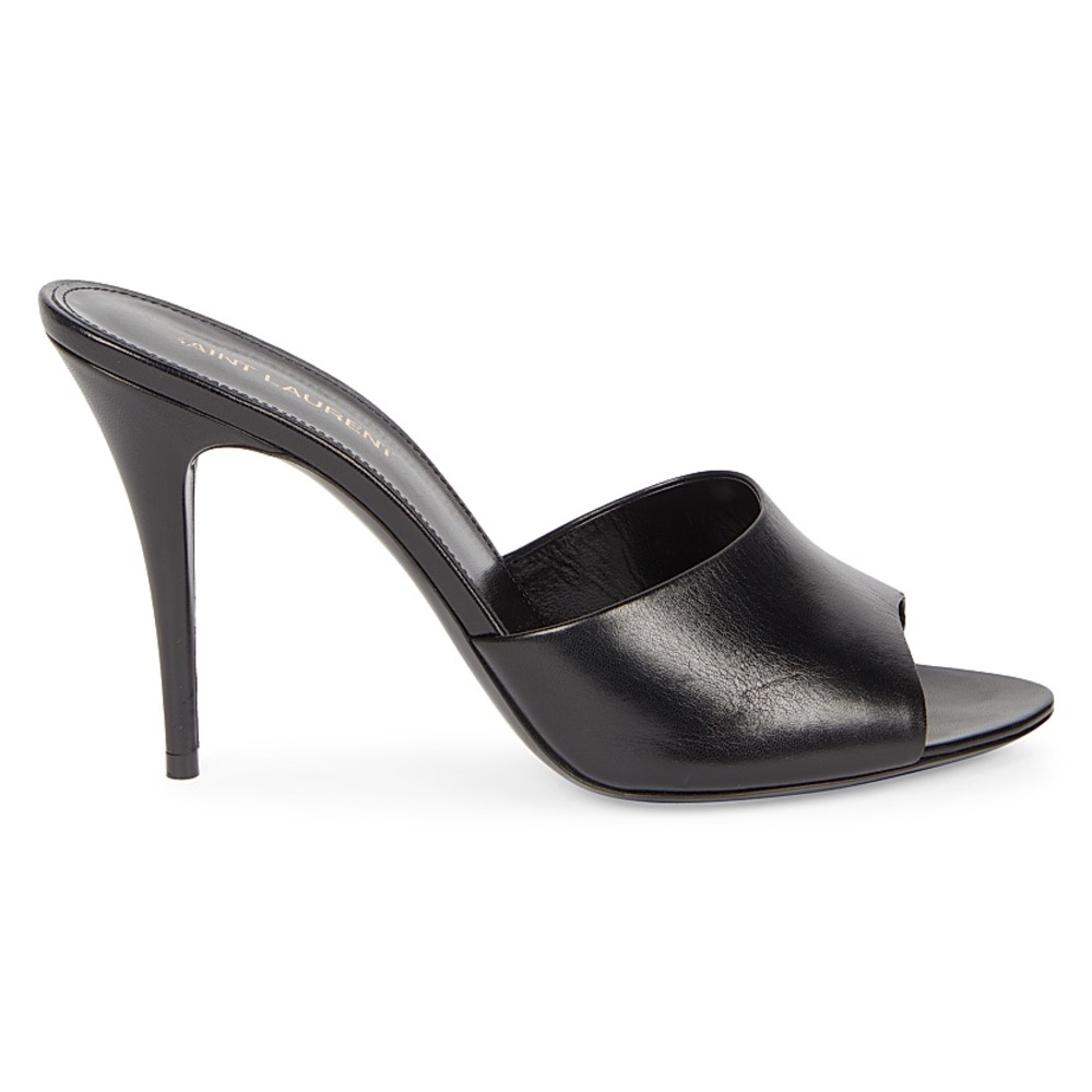 Saint Laurent LA 16 95 leather mules 
(Renamed to Romy Mule)